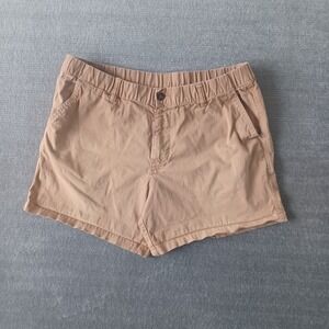 Bear Bottom Shorts Mens XL Khaki 5.5" Inseam Elastic Waist Casual Chino Beach